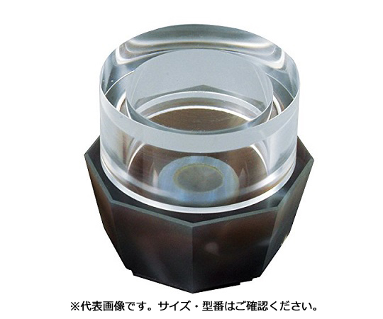 AS ONE 1-6020-03 Agate Magnetic Mortar Set Octagon